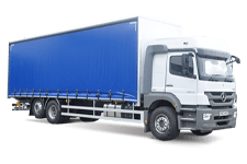 Car Hire Wisbech - 26 Tonne Curtain Side Truck - Truck hire Wisbech